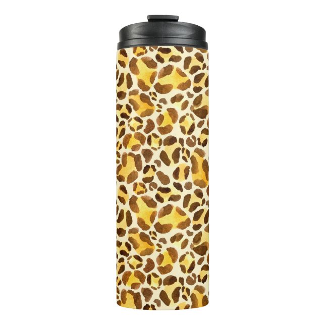 Bouteilles Isothermes Motif léopard sans eau (Devant)