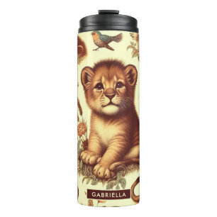 Bouteilles Isothermes Motif Lion vintage mignon bébé