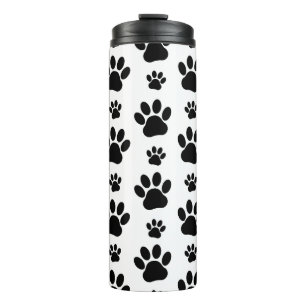 Bouteilles Isothermes Motif mâle, pattes de chien, Empreintes de pattes,