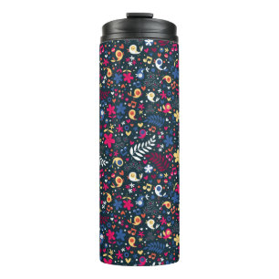 Bouteilles Isothermes motif mignon d'oiseaux et de fleurs