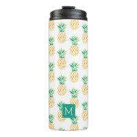 Motif Monogramme pour ananas amusants