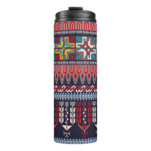 Bouteilles Isothermes Motif Motif Palestinien Broderie.