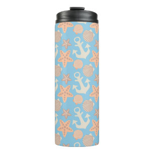 Bouteilles Isothermes Motif nautique Pastel