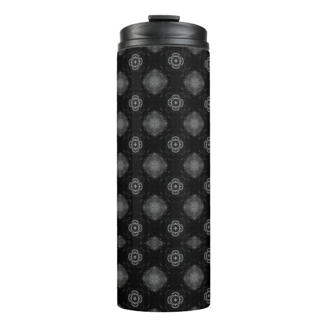 Bouteilles Isothermes Motif noir et gris (Devant)