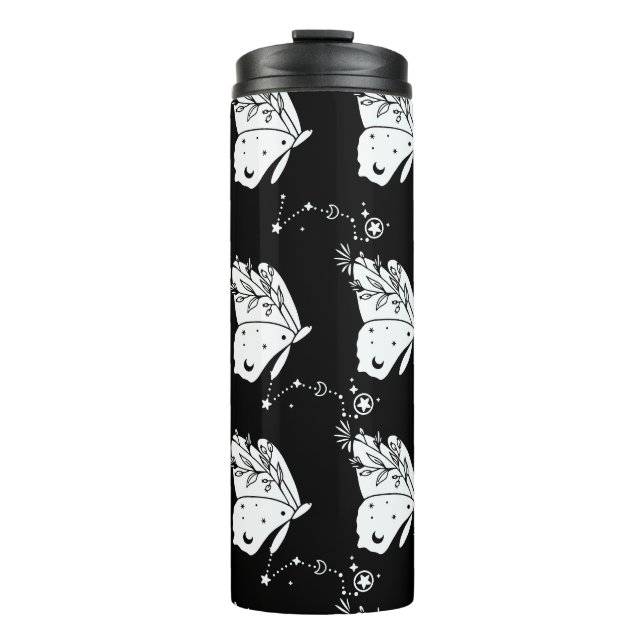 Bouteilles Isothermes Motif papillon de la teigne (Devant)