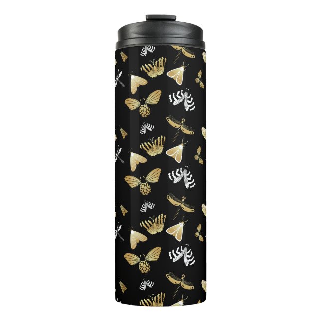 Bouteilles Isothermes Motif papillon de la teigne (Devant)