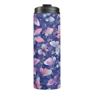 Bouteilles Isothermes Motif papillon Tumbler thermique