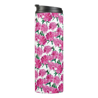 Bouteilles Isothermes Motif photo de pivoine rose romantique féminin mod