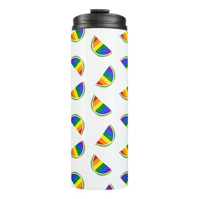 Bouteilles Isothermes Motif Rainbow Watermelon (Devant)