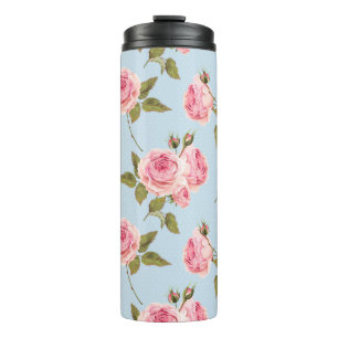 Bouteilles Isothermes Motif rose et Pois