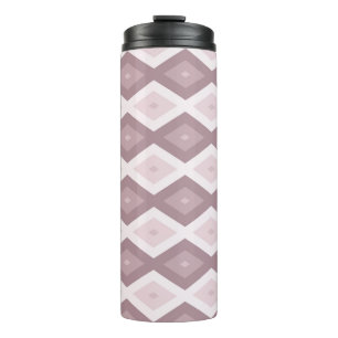 Bouteilles Isothermes motif rose quartz rose diamant