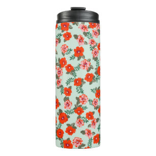 Bouteilles Isothermes Motif sans couture dans de petites fleurs sauvages