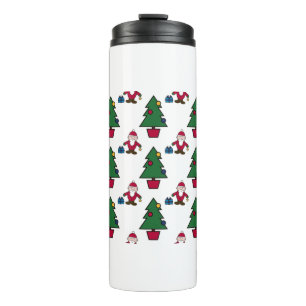 Bouteilles Isothermes Motif sans couture de Noël