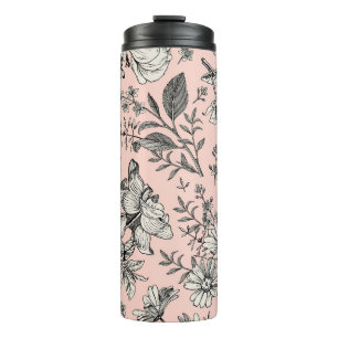 Bouteilles Isothermes Motif sans couture. Flux isolé réaliste