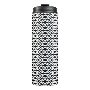Bouteilles Isothermes motif sans couture sur tumbler thermique