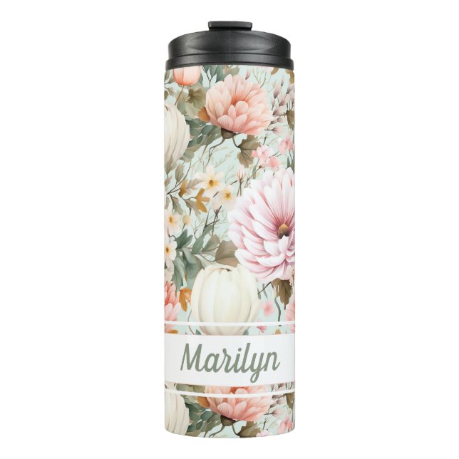 Bouteilles Isothermes Motif thermique de chute personnalisée (Devant)