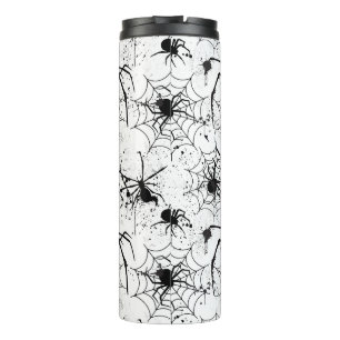 Bouteilles Isothermes Motif Toile d'araignée Halloween