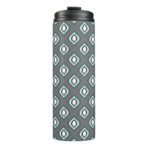 Bouteilles Isothermes Motif tribal de rétro ikat géométrique