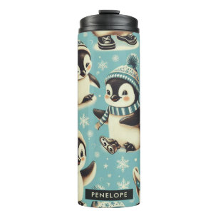 Bouteilles Isothermes Motif vintage Cute Penguin