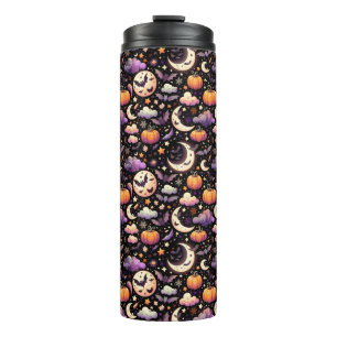 Bouteilles Isothermes Motif Whimsical Halloween Night Sky