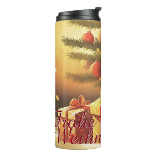 Bouteilles Isothermes Motiv, mit Geschenken unterm Weihnachtsbaum 37016