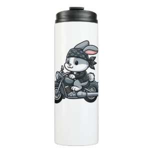 Bouteilles Isothermes Motocyclette de lapin pour animal de compagnie amu