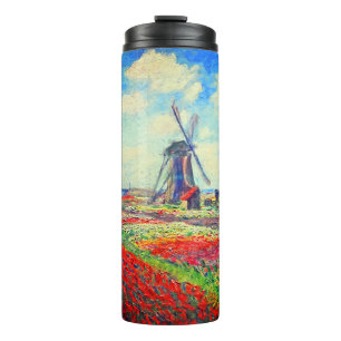 Bouteilles Isothermes Moulin à vin Monet Tulips