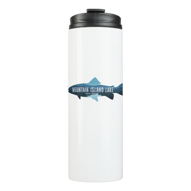 Bouteilles Isothermes Mountain Island Lake North Carolina Fish (Devant)