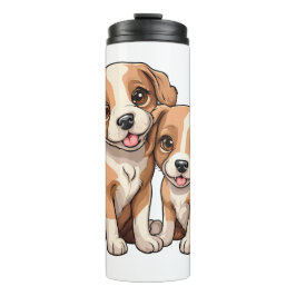Bouteilles Isothermes Mug DEUX CHIOTS