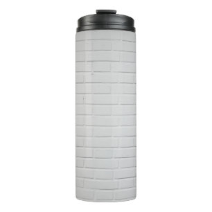 Bouteilles Isothermes Mur en brique blanche