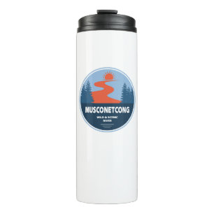 Bouteilles Isothermes Musconetcong Rivière Sauvage Et Pittoresque
