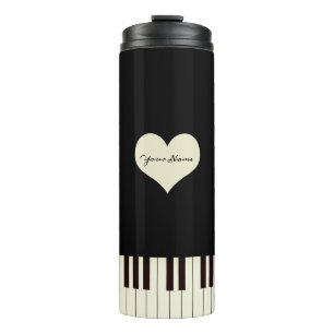 Bouteilles Isothermes Musique personnalisée Piano Teacher Piano Keys