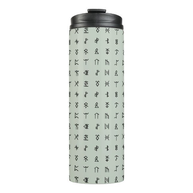 Bouteilles Isothermes Mystic Runes (Devant)