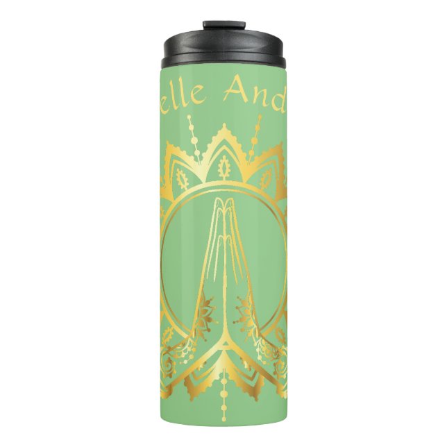 Bouteilles Isothermes Namaste Hands Travel Mug (Devant)