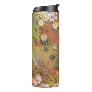 Bouteilles Isothermes Nature morte florale de Van Gogh Coquelicots et ro