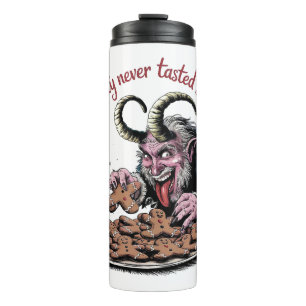 Bouteilles Isothermes Naughty Krampus Design de Noël