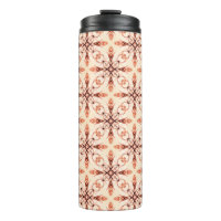 Neo Victorian Brown Fractal Motif
