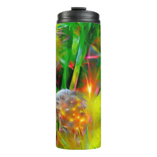 Bouteilles Isothermes Neon Llow Dandelions dans Dream Garden