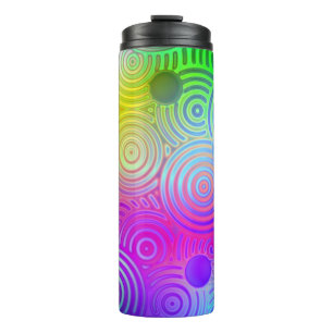 Bouteilles Isothermes Neon Rainbow Design