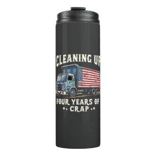 Bouteilles Isothermes Nettoyer vos 4 ans Trump Garbage Inaguration
