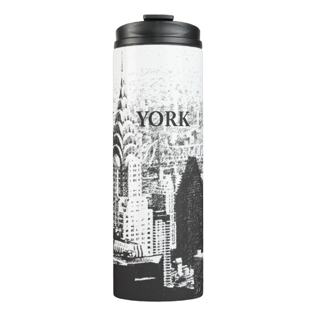Bouteilles Isothermes New York City, Amour, Cool (Devant)