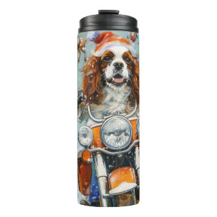 Bouteilles Isothermes Noël Cavalier King Charles Spaniel