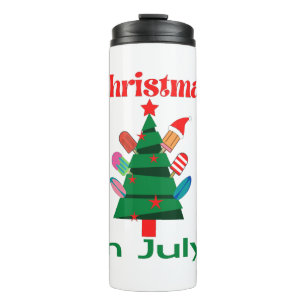 Bouteilles Isothermes Noël en juillet