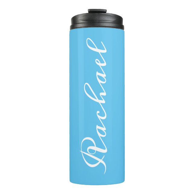Bouteilles Isothermes Nom customisé Voyage tumbler thermique (Devant)