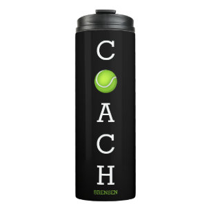 Bouteilles Isothermes Nom de coutume d'entraîneur de tennis