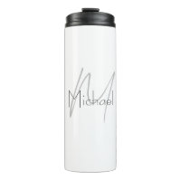 Nom moderne minimaliste monogramme