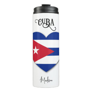 Bouteilles Isothermes Nom personnalisé Cuba Love