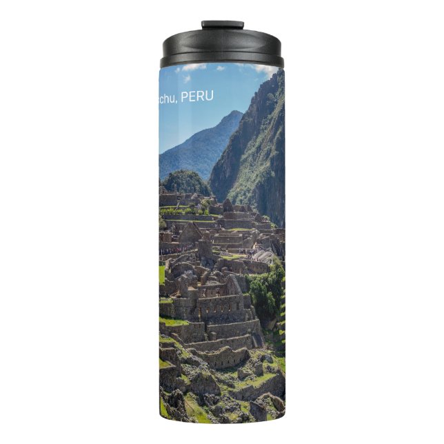 Bouteilles Isothermes Nom personnalisé Pérou Machu Picchu (Devant)