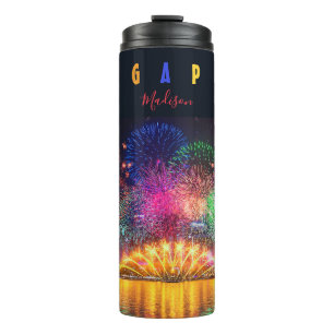 Bouteilles Isothermes Nom personnalisé Singapore Fireworks