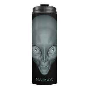 Bouteilles Isothermes Nom personnalisé UFO Alien tumbler
